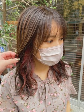 ノイ(neu) ちら見えイヤリングカラー【髪質改善/デザインカラー】