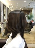 Allureへナでツヤツヤひし形シルエット