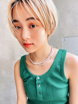 ロジッタ(ROJITHA) 【ROJITHA表参道原宿】ショートスタイル×ブロンドカラー