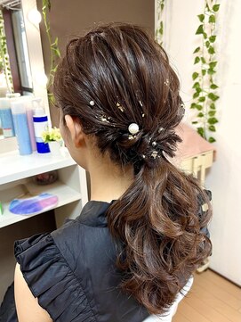 ジェネータ 新横浜店(GENETA) ルーズローポニー【新横浜/ヘアセット】