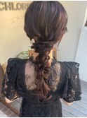 ヘアアレンジお客様スタイル