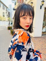 【ARTE表参道/青山】モテ髪ミディアム×ブリーチなし透明感