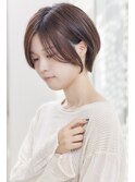似合わせカット×丸みショートボブ【瀧上丈司】
