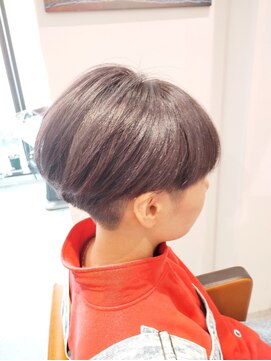 レインボー(Rainbow) ラベンダーカラー×マッシュショート☆