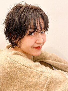 アンヘアー 元町三宮(UNHAIR) パーマ×クールショート ボブルフ