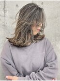 【地毛ハイライト】