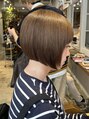 アンユヘアー 与野駅前店(unu.hair) グレーベージュ/カーキベージュ/ブリーチカラー/大人ボブ/ボブ