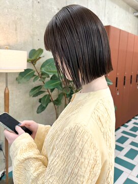 ノエ(noe) 切りっぱなしボブ×透明感カラーY-14