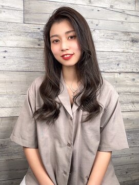 ニスル センター南店(NISURU） 似合わせカット/大人ガーリー/ダークアッシュ/着物/センター南