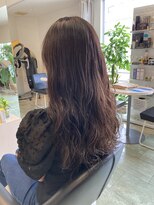 レモーダサロン(Le Moda salon) アッシュカラー&エアウェーブパーマニュアンス