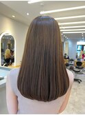 大人かわいい20代30代40代小顔ショコラベージュ　Zina本八幡