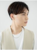 20代30代アースカラー爽やかかき上げフェザーマッシュe仙台