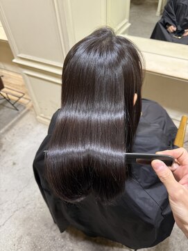 ロロ(ro-ro) 【恵比寿 ro-ro】乾燥に打ち方潤艶髪