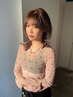 《学生平日限定》カット＋カラー＋集中トリートメント￥8,470