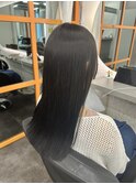 ナチュラルストレートヘア
