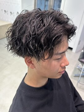 フィフス 天神大名(fifth) 福岡ツイストスパイラルパーママッシュメンズパーマ波巻きパーマ