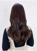 ロング顔周りレイヤー美髪くびれヘア_ba539271