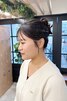 アップスタイル/結婚式ヘア/ヘアセット/西新