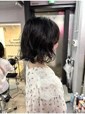 ナチュラル巻きボブパーマ!