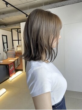 キャンバス 川崎(canvas.) 20代30代40代ベージュレイヤー/川崎/美髪カラー/髪質改善/艶髪