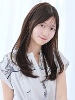 レイリー 原宿 表参道(Rayreee)&nbsp;(K)小顔見えバング×大人かわいいロング