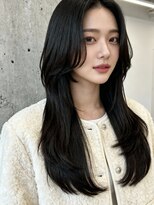 エイチ 大阪梅田(H)&nbsp;外ハネボブ40代タッセルボブグラデーションカラーヘアカラー