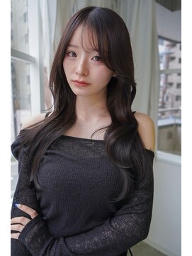 アンジェリカ JR奈良駅前店(ANGELICA) ANGELICA シアーブラック 韓国風 レイヤーカット