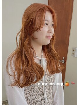 ウィットサークル(wit circle) コーラルオレンジカラー