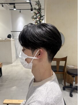 ビューバイネオリーブ 用賀店(Beau'r by neolive) サーフカール刈り上げセンターパートリバースセンターパート
