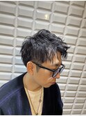 アップバングショート