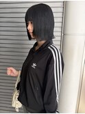 20代30代大人美人小顔ボブ韓国ヘアアッシュブラック