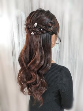 クリーム(Cream) ヘアセット・ハーフアップヘア