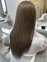 ベル サウス(BHEL south) 津市ロングレイヤーカットハッシュカット透明感カラー重めロング