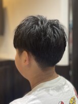 ヘアクリニックカルム 日暮里(Hair Clinic Calme)&nbsp;ナチュラルマッシュ　ツーブロックマッシュ　校則ヘア