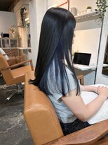 スゴス(sugosu) ストレート 切りっぱなしロングヘア
