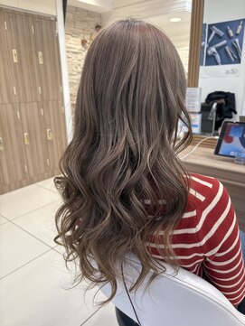 アッシュ 南万騎が原店(Ash) 髪質改善×サンドベージュ