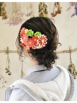 ヘアーデザイン キーピース(Hair design Key Piece) ゆるふわアレンジ