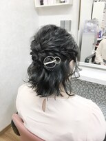 美容室ママハウス 披露宴ヘアアレンジ