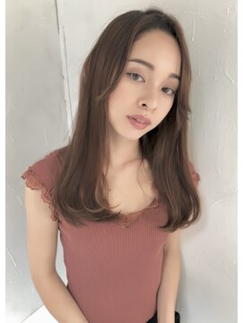 ロンドアベニール 北千住(Lond avenir) 【Lond avenir本田奈穂美】暗髪でオシャレな柔らかベージュ