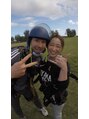 ラクヘアー 姪浜店(rak hair)&nbsp;念願のハワイ！初のスカイダイビング最高でした☆