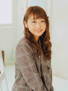 美容室 モンクール 亀戸店(Mon Coeur) ふわゆるカールでラブリー女子に～くしゃっとお色気ロング～