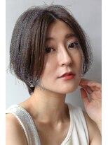 [Garland/銀座]☆似合わせカットエアリー透け感ショート☆