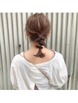 オリ(oli)&nbsp;ベージュ × ポコポコアレンジ