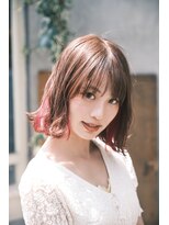 アンブル リュクス 池袋(amble luxe)&nbsp;ミルクティーインナーボブ