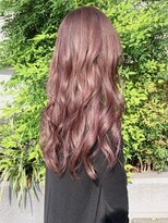 シンティアバイアルティナ 渋谷店(Cyntia by artina)&nbsp;韓国風ロング×ストロベリーピンク　【Cynthia渋谷】