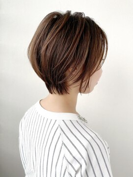 トータルビューティーハウス フラップ ミチ 野田店(total beauty house flap MICHI) 【flap MICHI島田和也】大人可愛いナチュラルショート