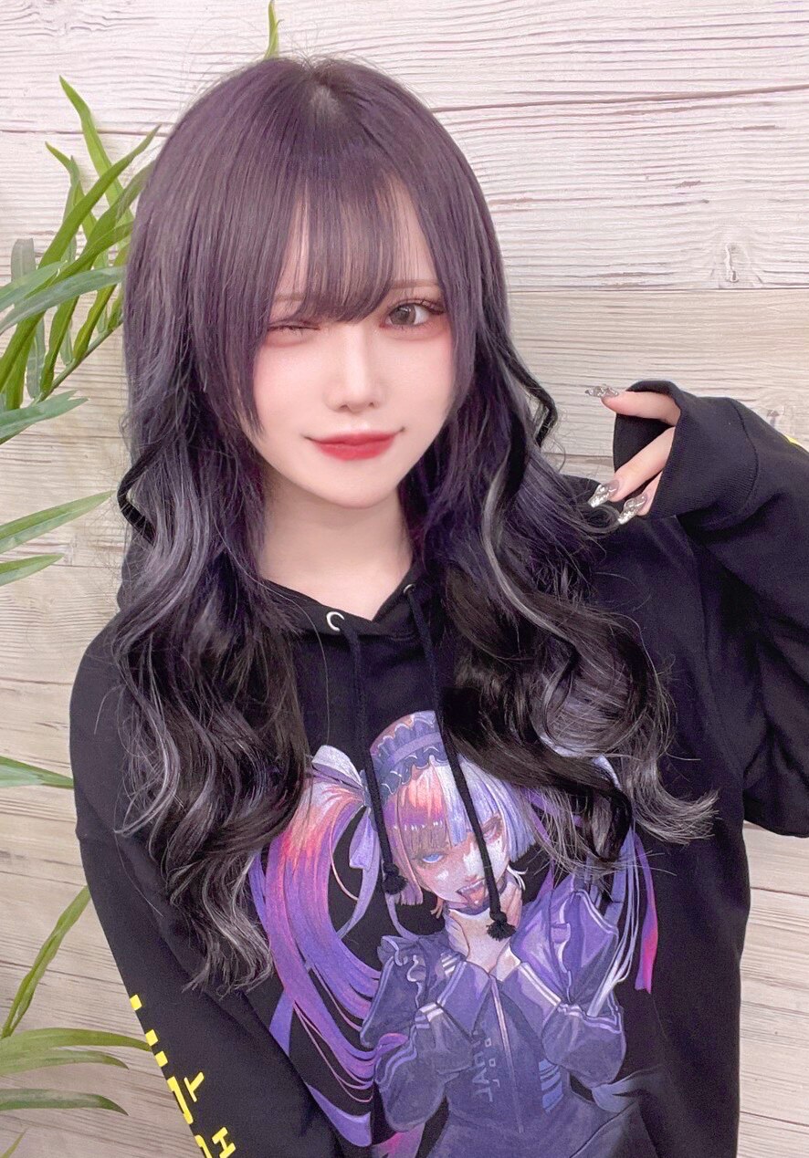 ☆CAPSULE☆アンブレラカラー インナーカラー ブラック エク