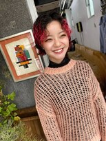 フィン(fin,)&nbsp;fin,/くびれヘア/似合わせカット/デザインカラー/ツートンカラー