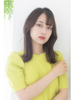 プライズ アイリス 池袋東口店(prize Iris)&nbsp;くびれヘア/大人可愛いニュアンスカール/グレージュ