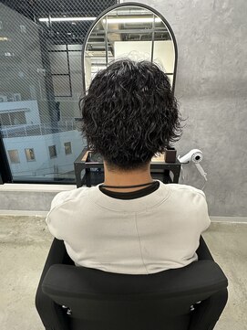 シエルリンクス(Ciel links) センターパート波巻パーマ♪♪♪